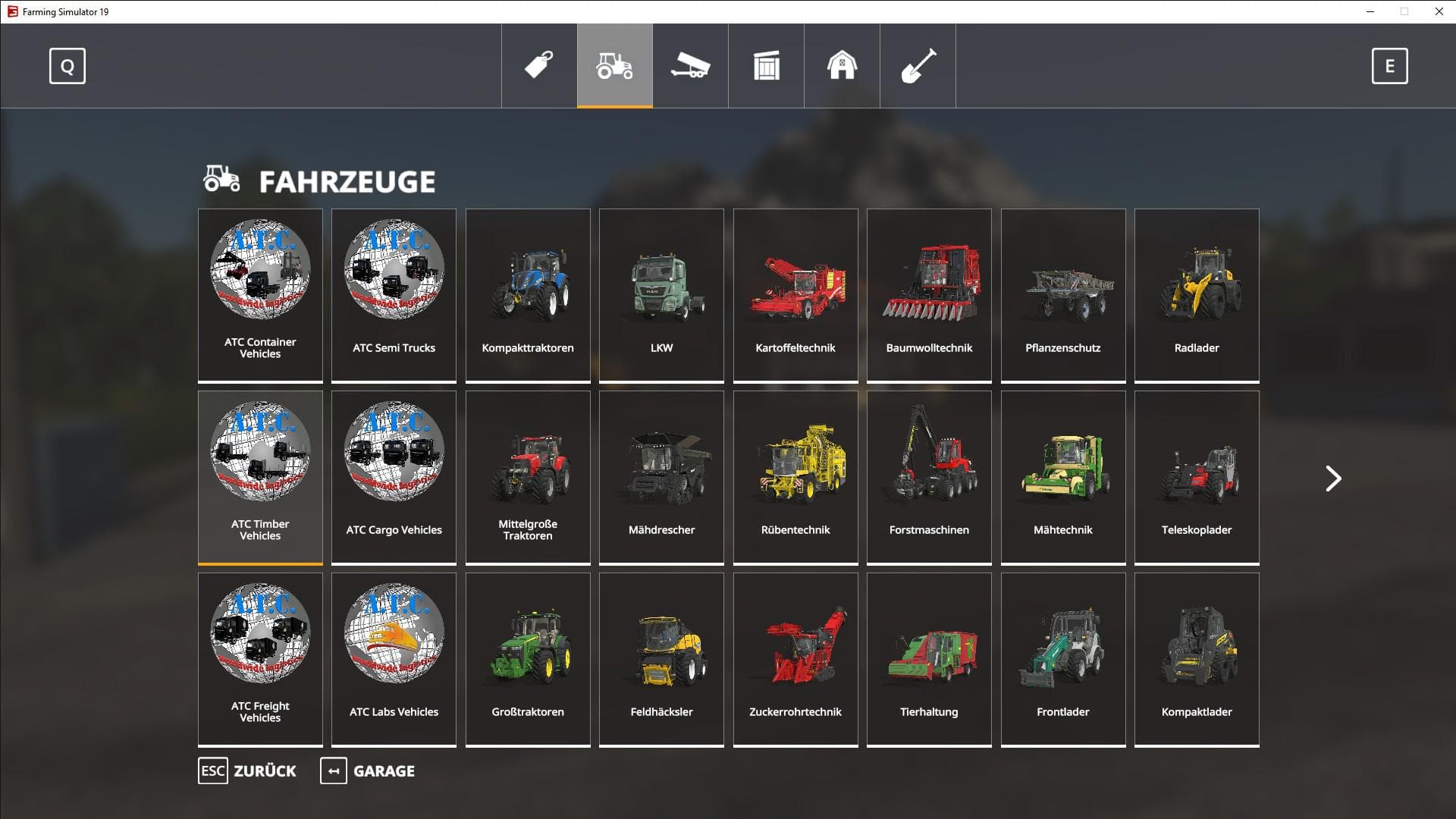 ATC TIMBER TRANSPORTATION PACK