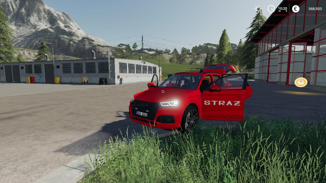 AUDI Q5 STRAZ POZARNA
