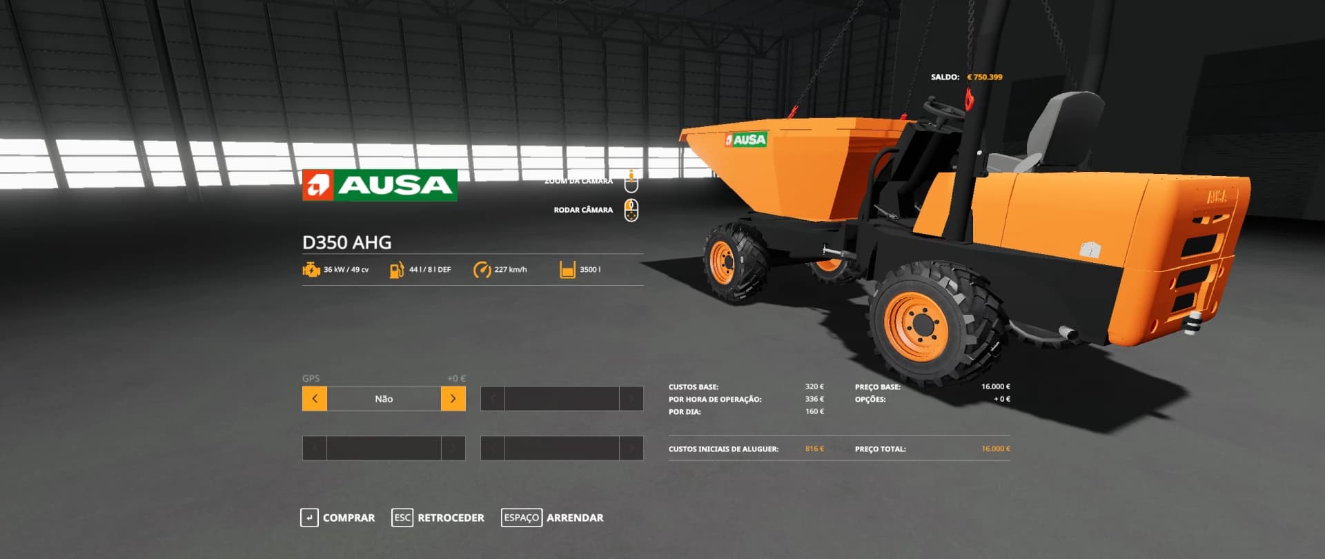 AUSA D350AHG