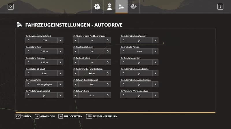 AUTODRIVE COURSES FOR VALLEY CREST FARM 4X 1.4.5.1
