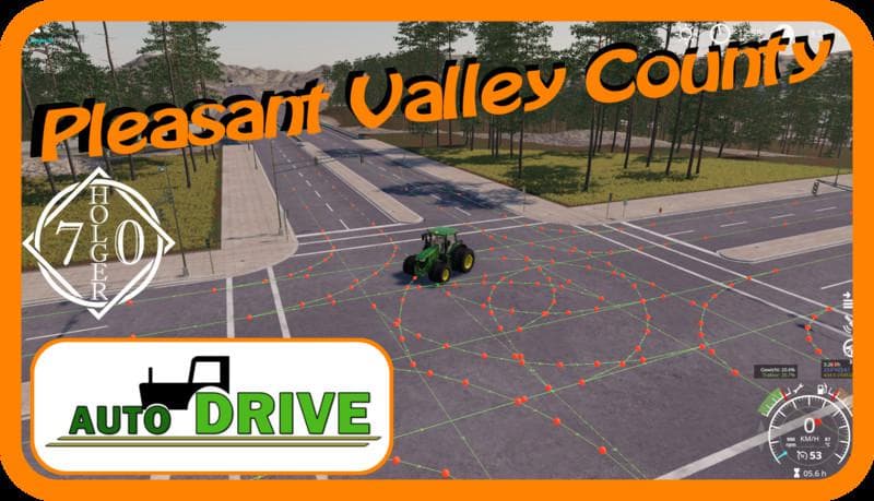 AUTODRIVE PLEASANT VALLEY COUNTY ROUTE NETWORK