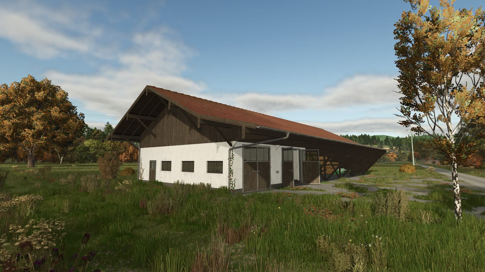 Agricultural Hall With Workshop