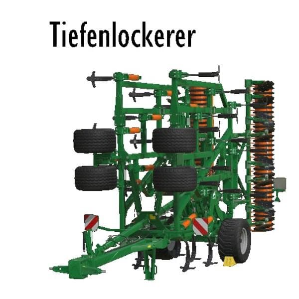 Amazone Cenius with subsoiler function