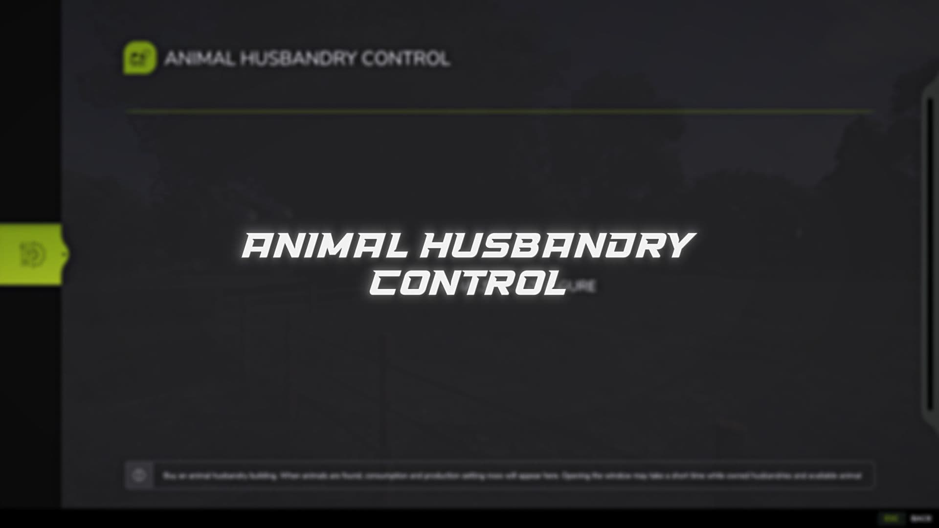 Animal Husbandry Control