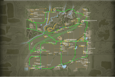 AutoDrive courses for the Elmcreek