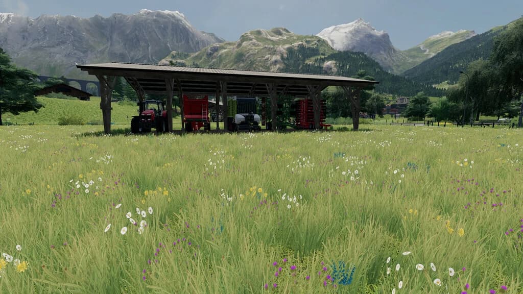 BALE AND VEHICLE SHELTER
