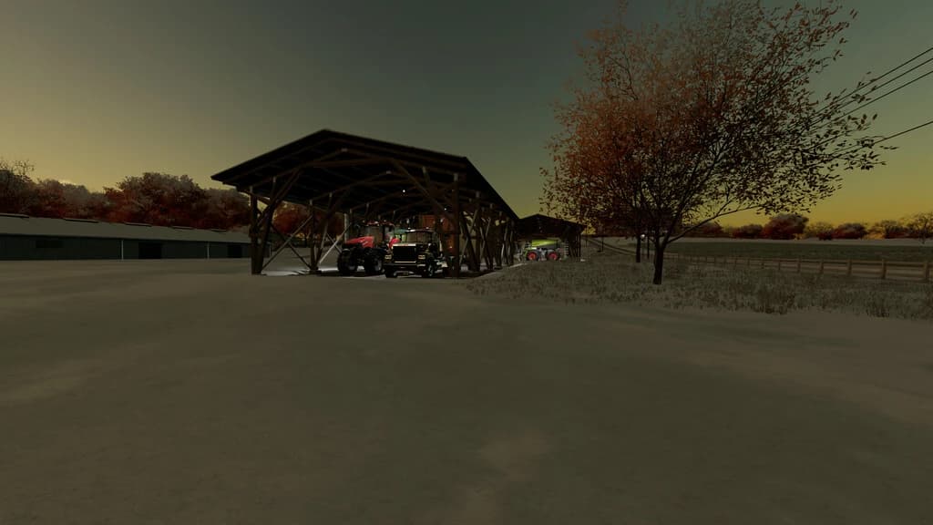 BALE AND VEHICLE SHELTER