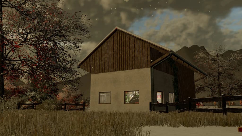 BARN WITH WORKSHOP