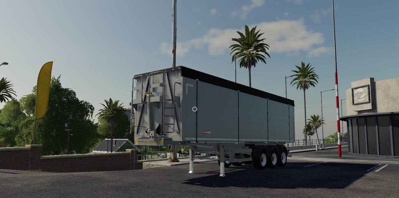 BENALU OPTILINER 1 MILLION LITER GRAIN TRAILER