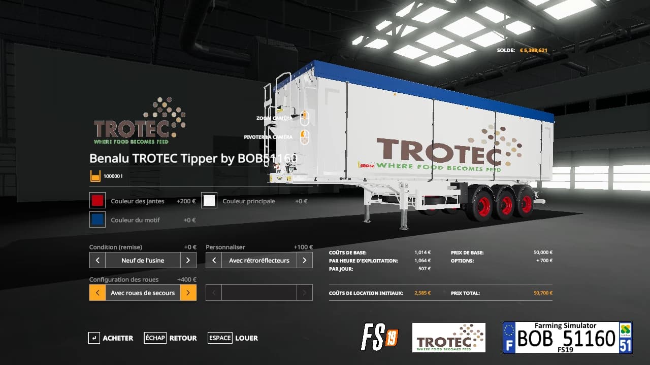 BENALU TROTEC TIPPER BY BOB51160