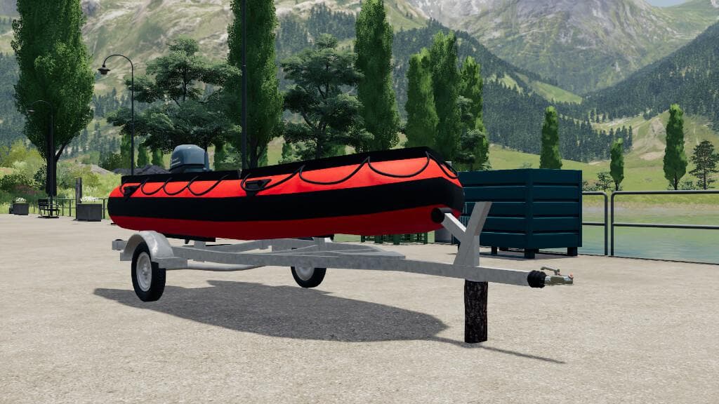 BOAT TRAILER