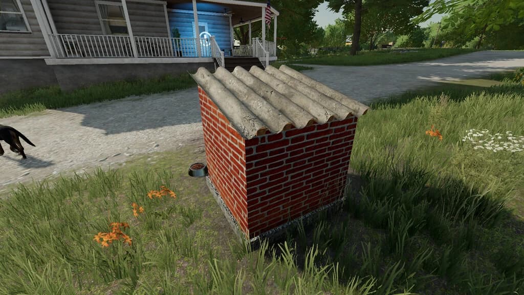 BRICK HOUSE FOR DOGS