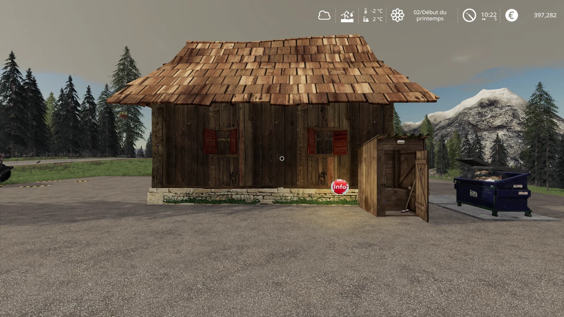 BUILDING A LOG HOUSE FOR ALL MAPS