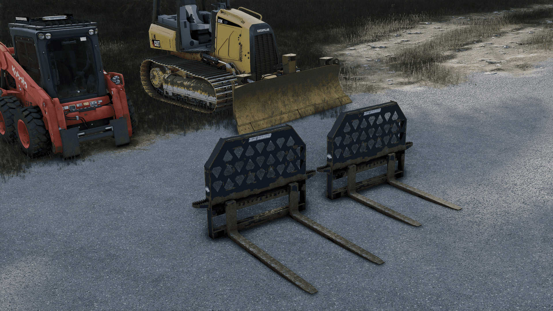 Blue Diamond Pallet Forks