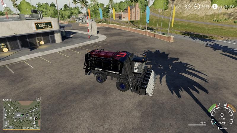 CASE COTTON HARVESTER