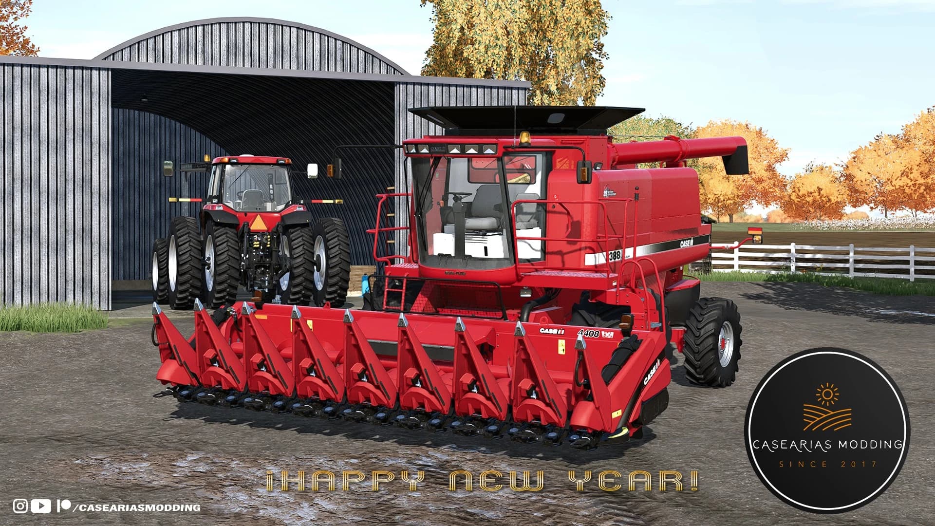 CASE IH 23-2588 + CASE IH 4408 HEADER