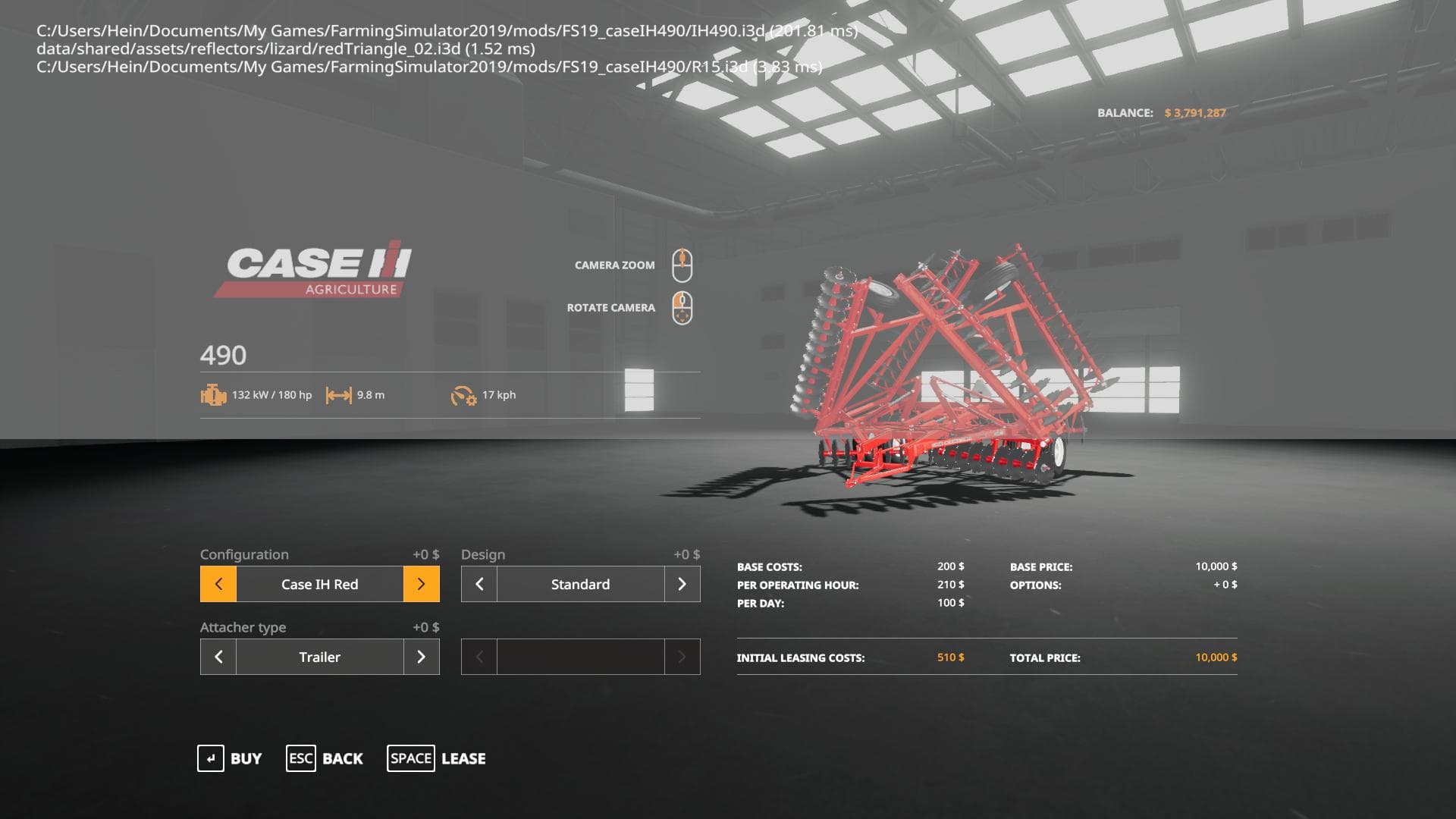 CASE IH 490 DISC