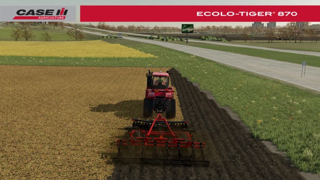 CASE IH 870 ECOLO-TIGER 9 SHANK DISK RIPPER