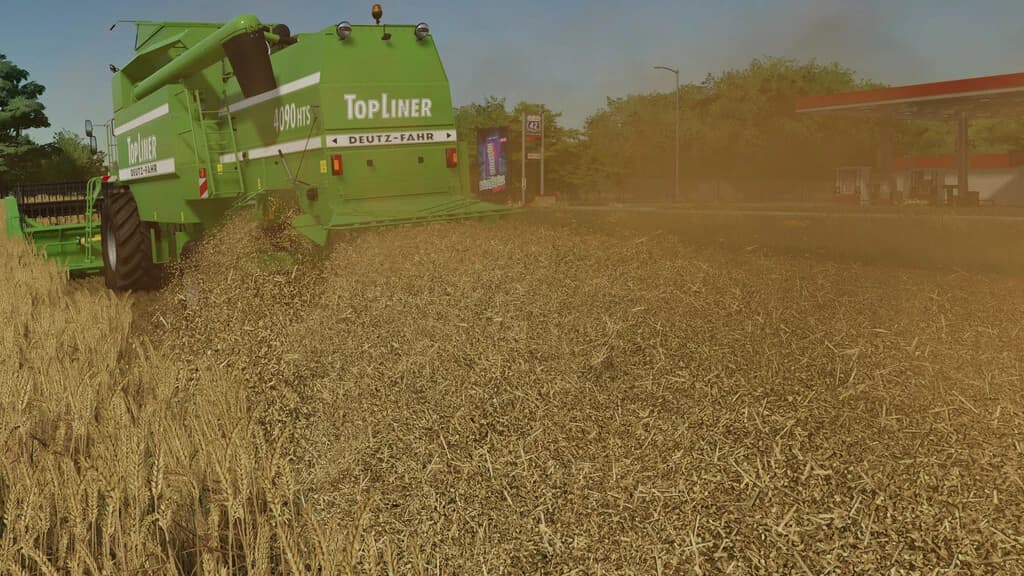 CHOPPED STRAW FOR HARVESTERS