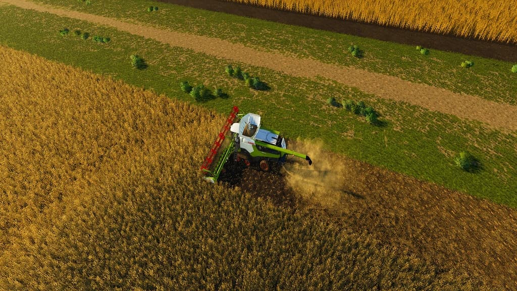 CHOPPED STRAW FOR HARVESTERS