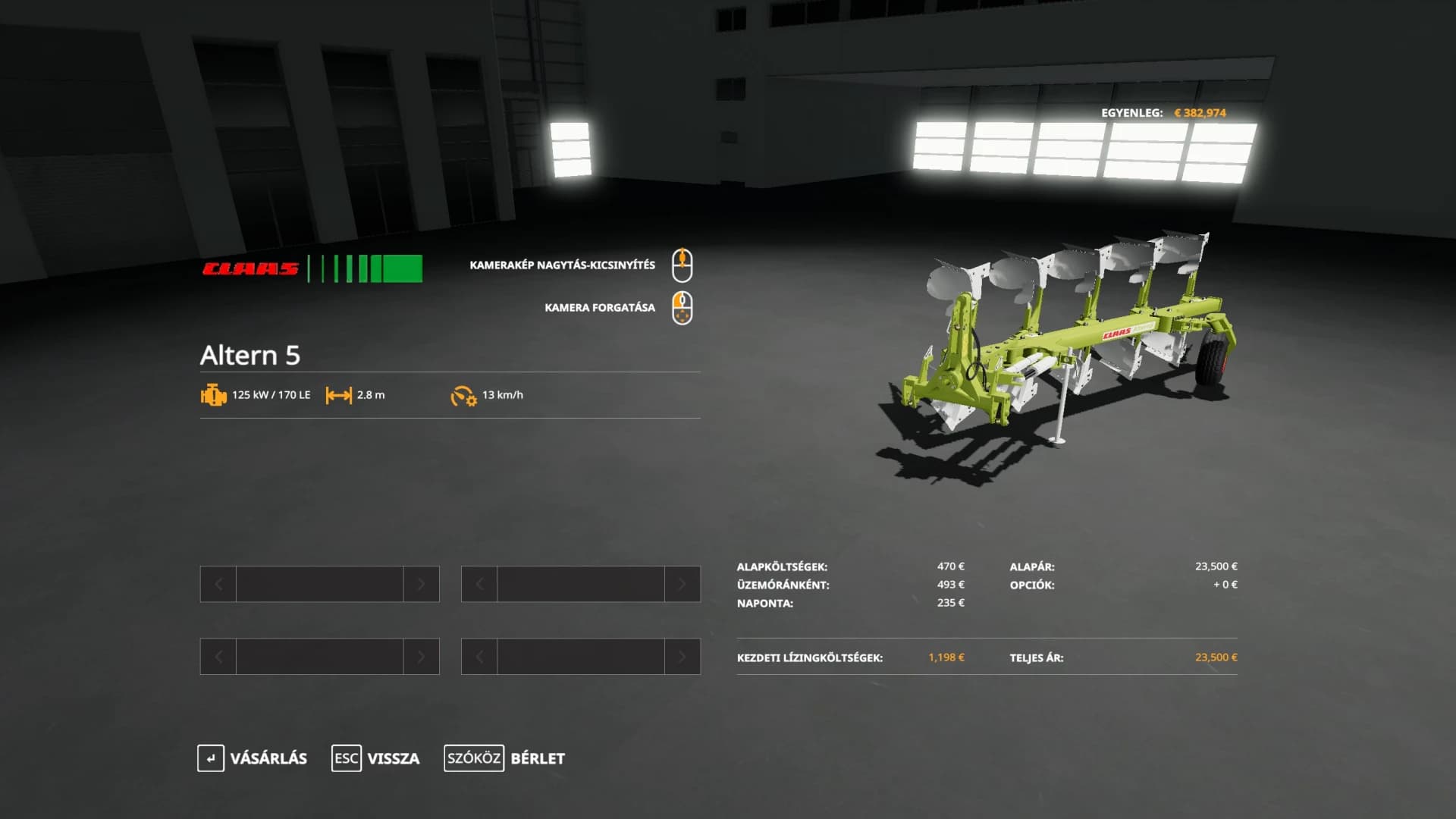 CLAAS ALTERN PLOW
