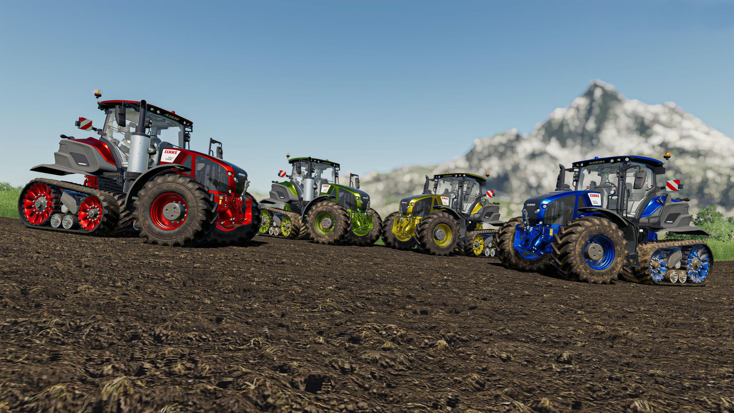 CLAAS AXION 900TT COLOR CONFIGURATIONS