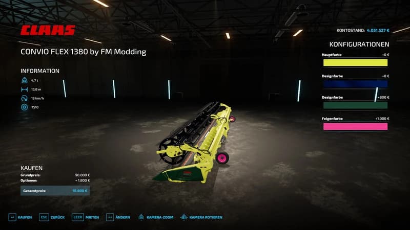 CLAAS CONVIO FLEX 1380