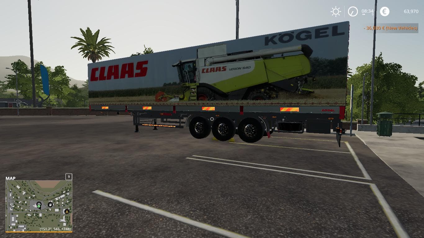 CLAAS KOGEL AUTOLOADER TRAILER