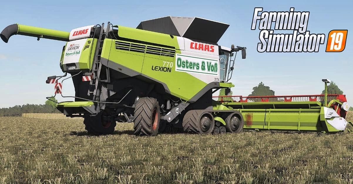 CLAAS LEXION OSTERS & VOSS EDITION