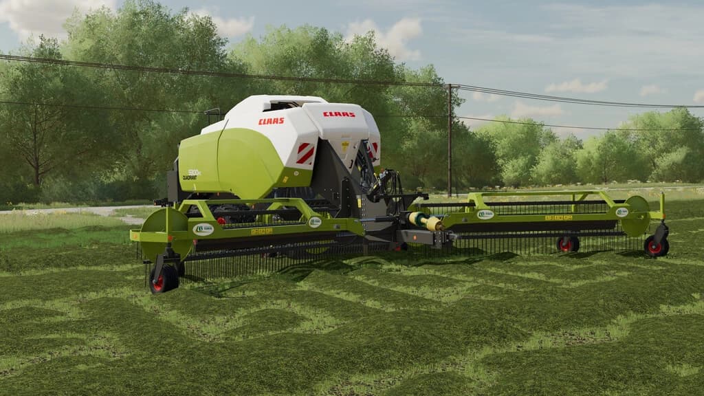 CLAAS QUADRANT 5300 + NADAL R90