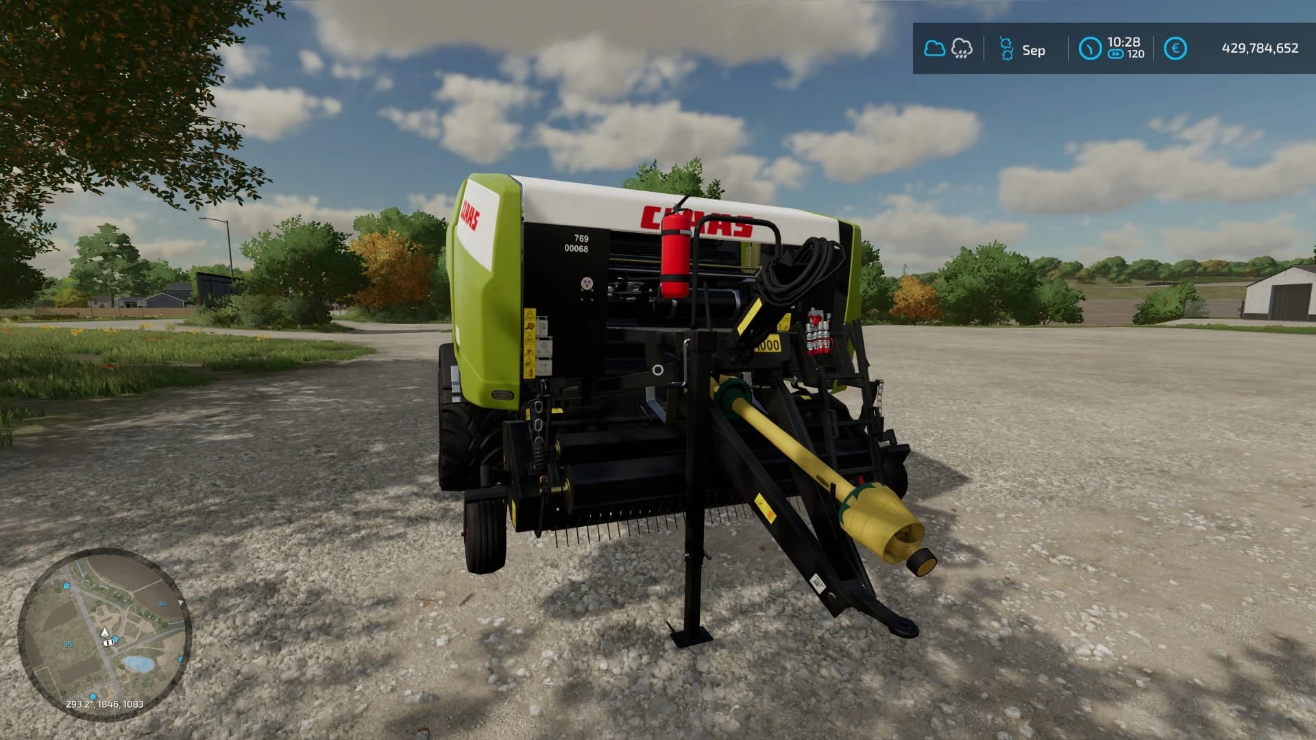 CLAAS ROLLANT 455 RC UNIWRAP AOIEDITION