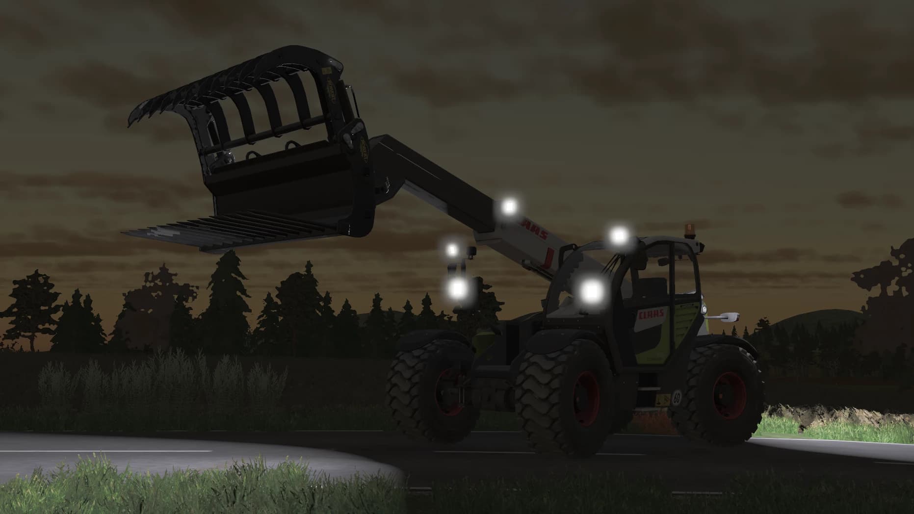 CLAAS SCORPION 7055