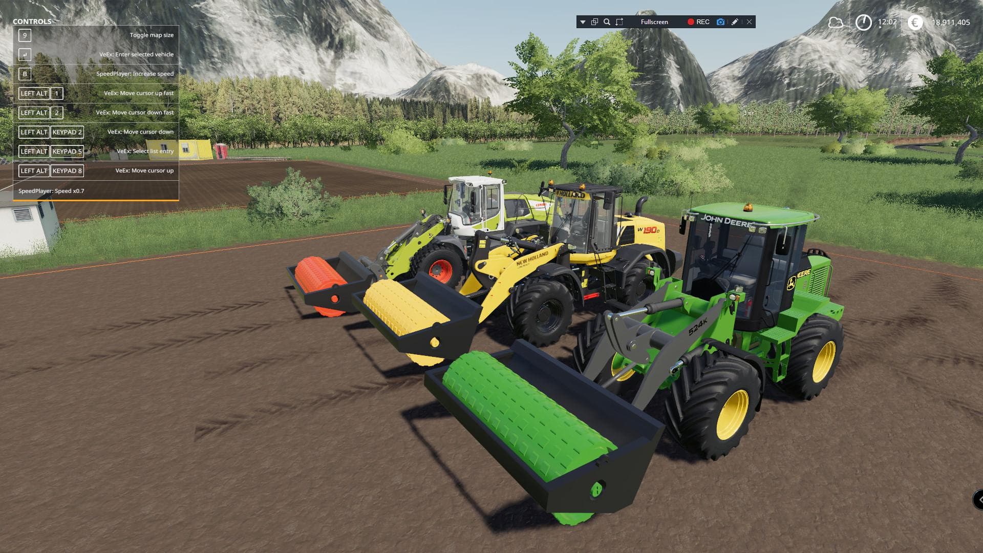 COMPACTING PAVING WHEEL LOADER PACK