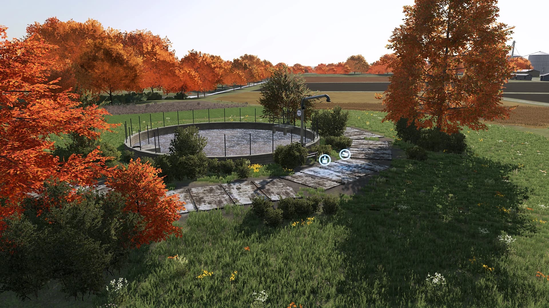 CONCRETE SLAB PATHS TO PLACE