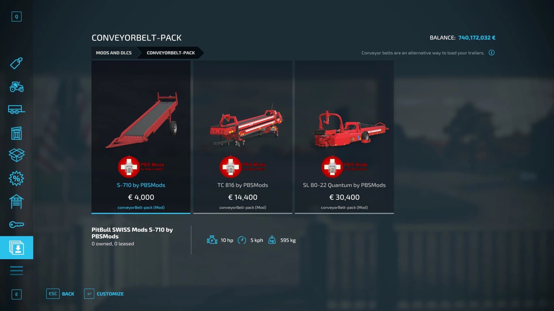 CONVEYOR BELT PACK