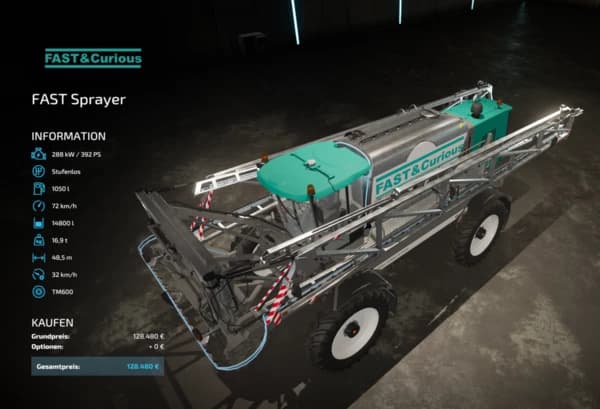 FAST & CURIOUS SPRAYER