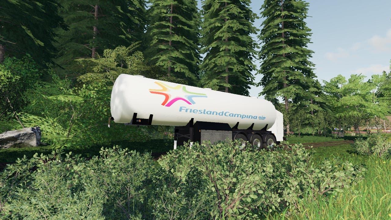 Campina Milk Trailer