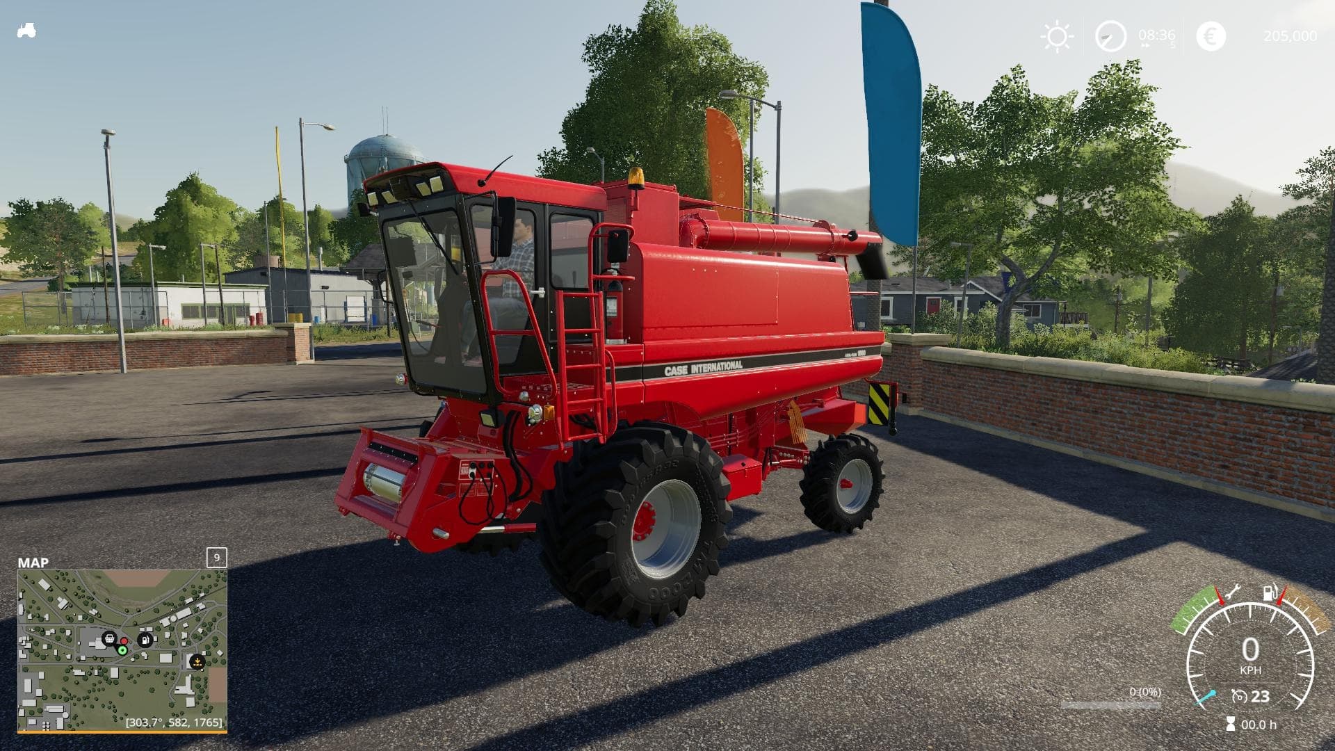 Case IH 1660 - light Extension