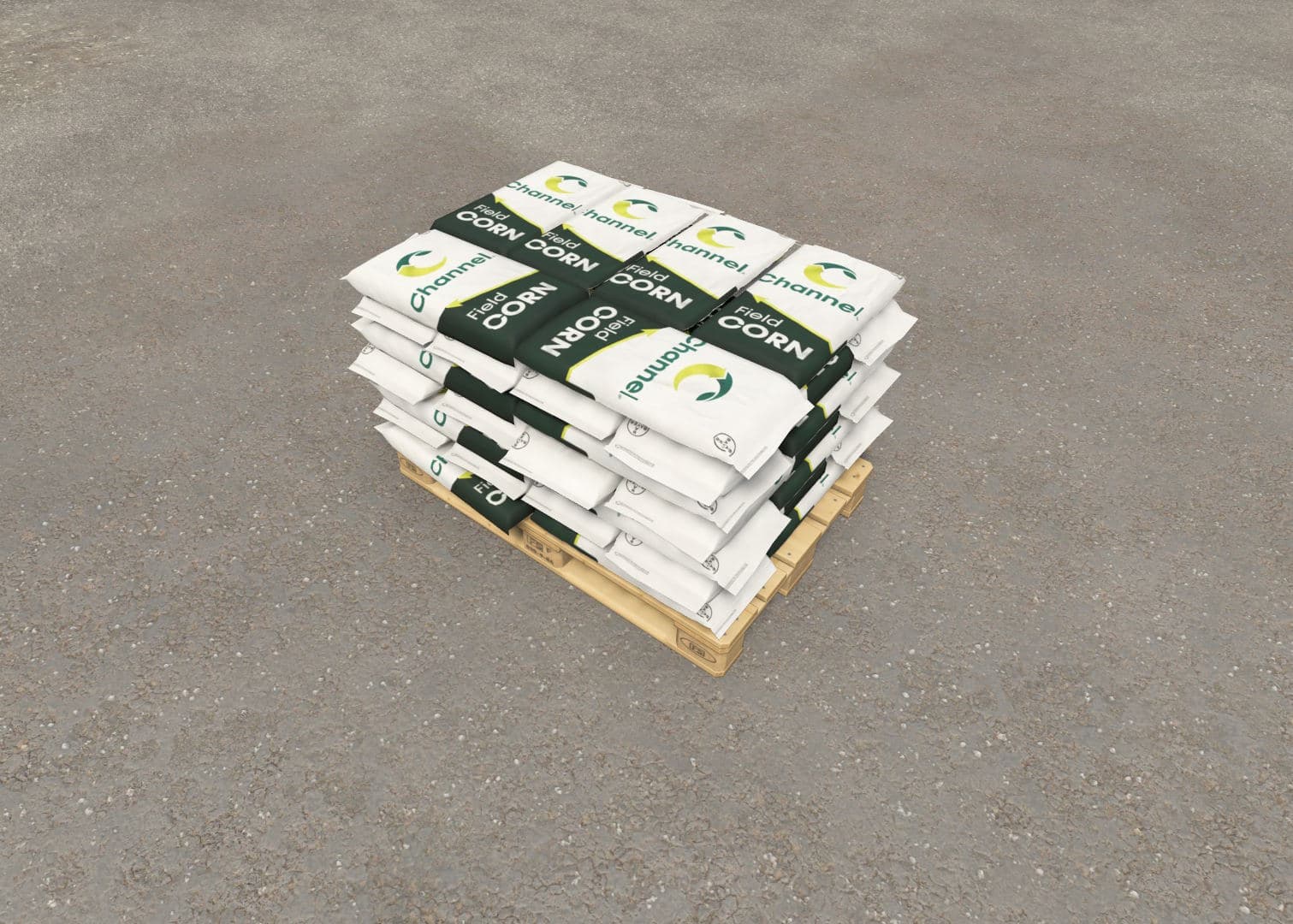 Channel Field Corn Seed Pallet