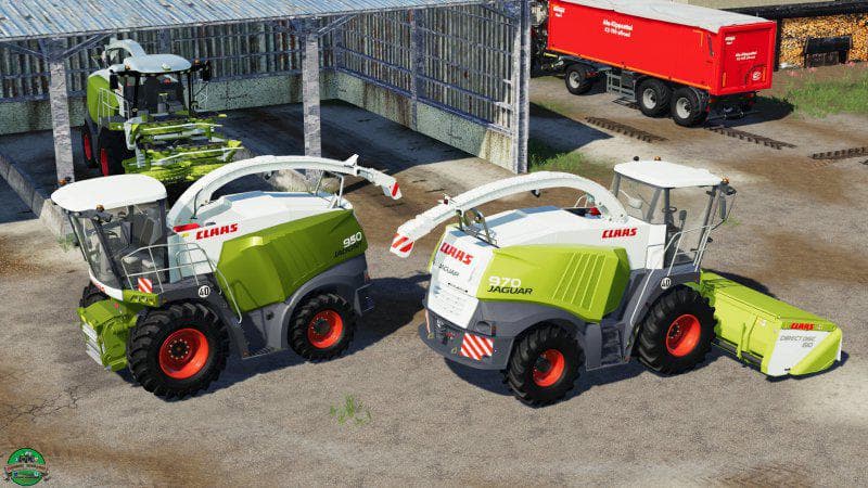 Claas Jaguar 900 Type 496