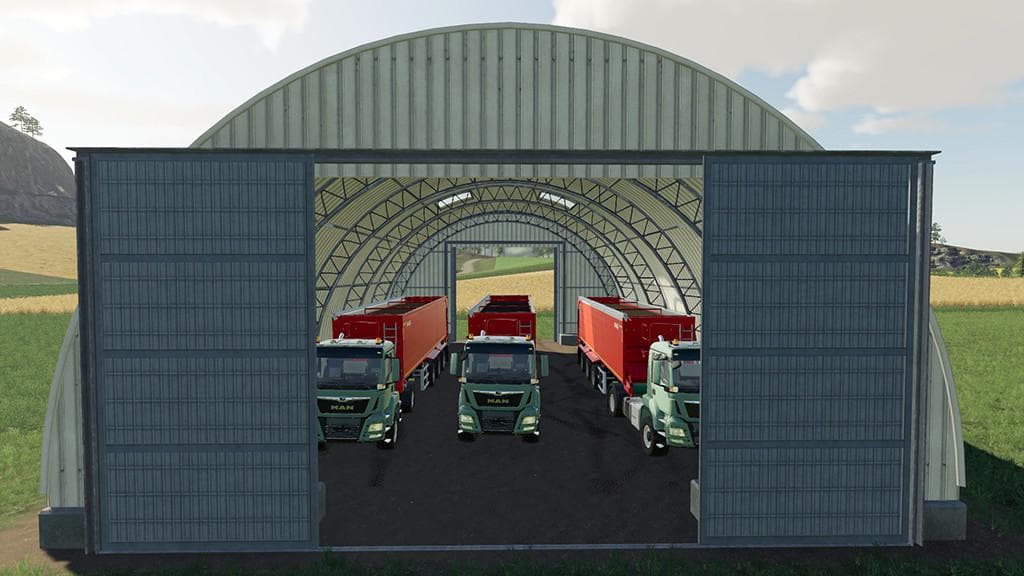 Curved Steel Sheds