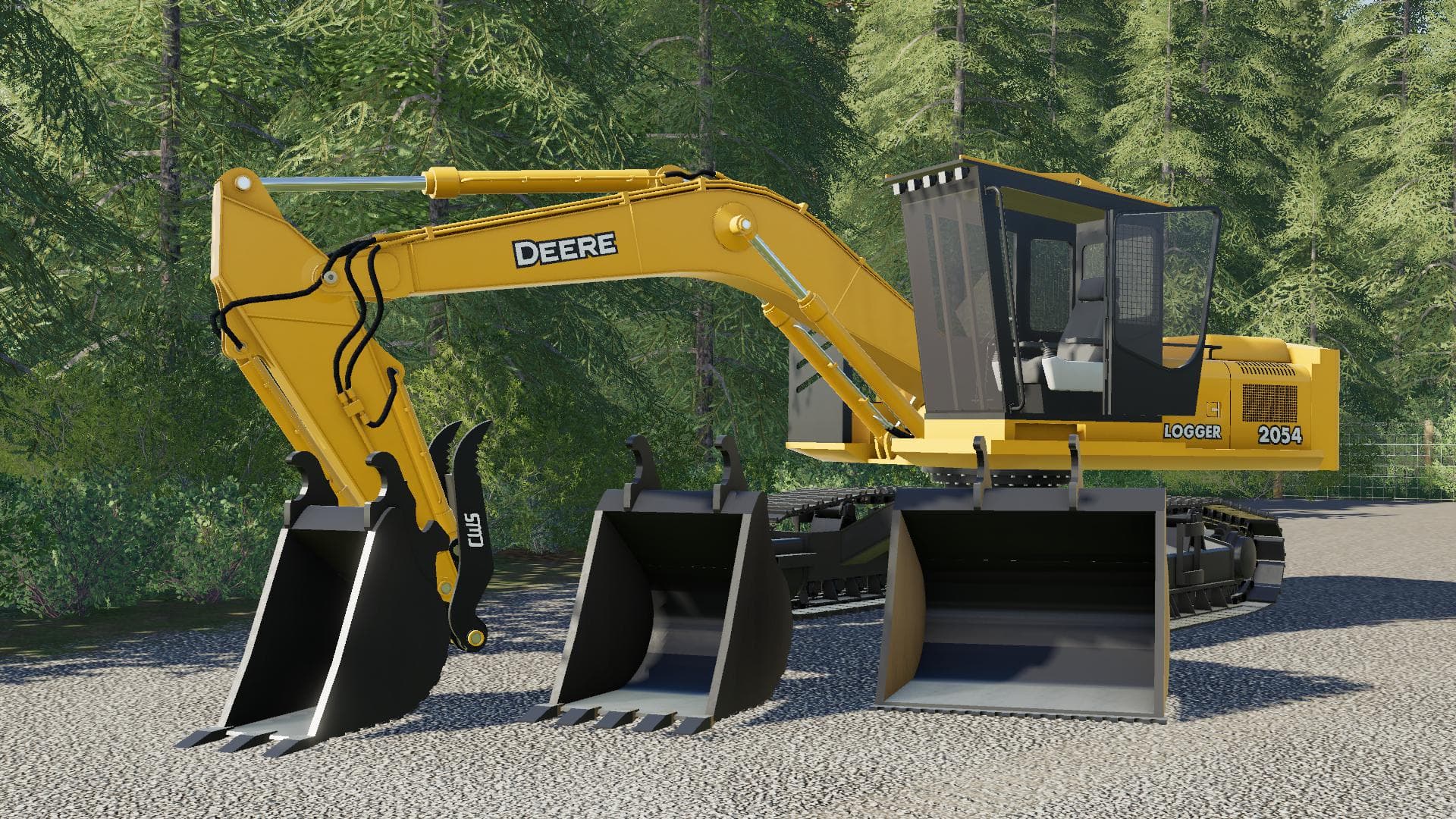 DEERE 2054 LOGGER SERIES ROAD BUILDER
