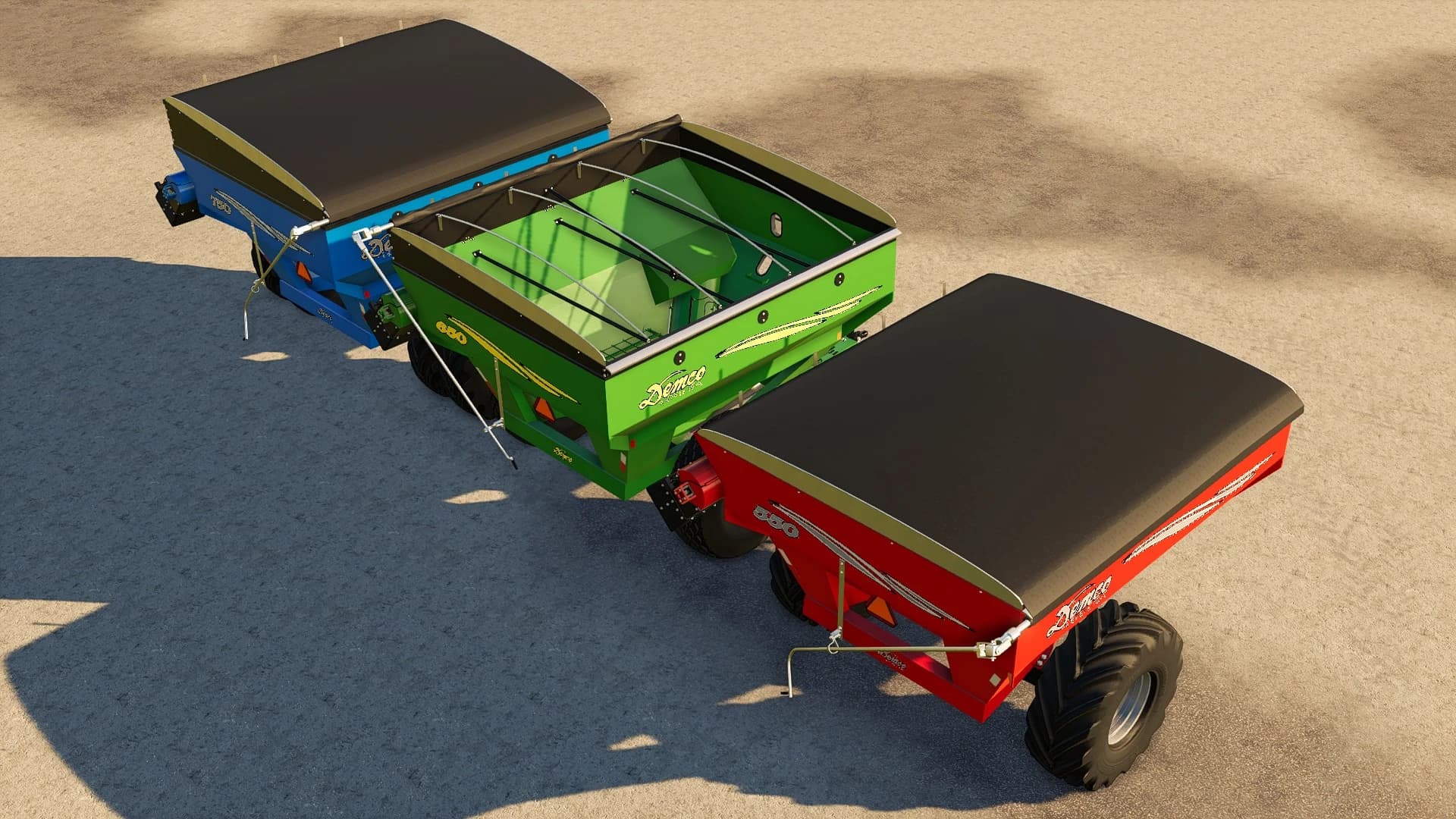 DEMCO POSI FLOW GRAIN CART FINAL