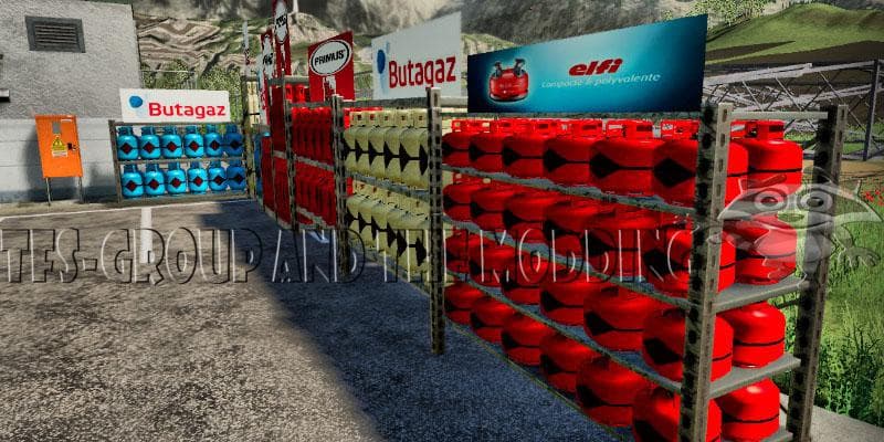 DEPOT DE GAZ