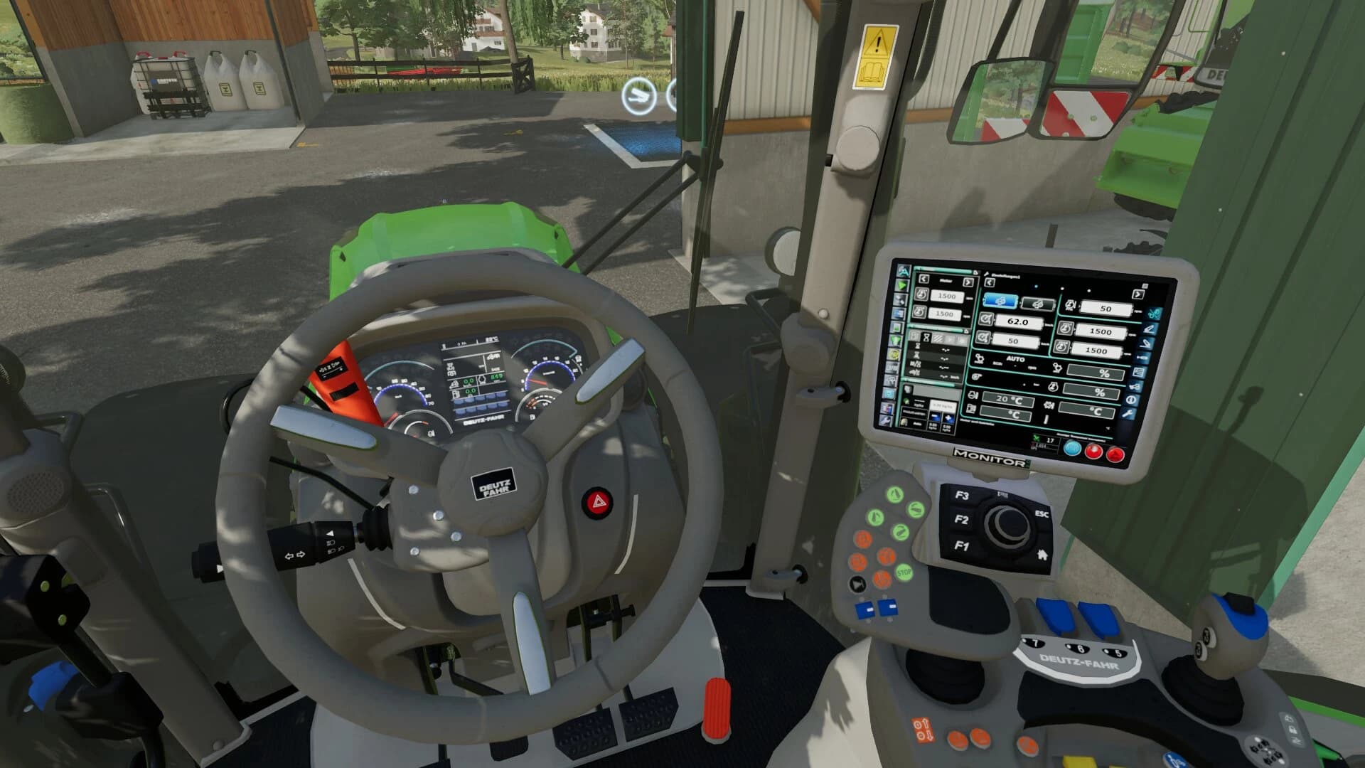 DEUTZ FAHR 8280TTV ORIGINAL INTERIOR