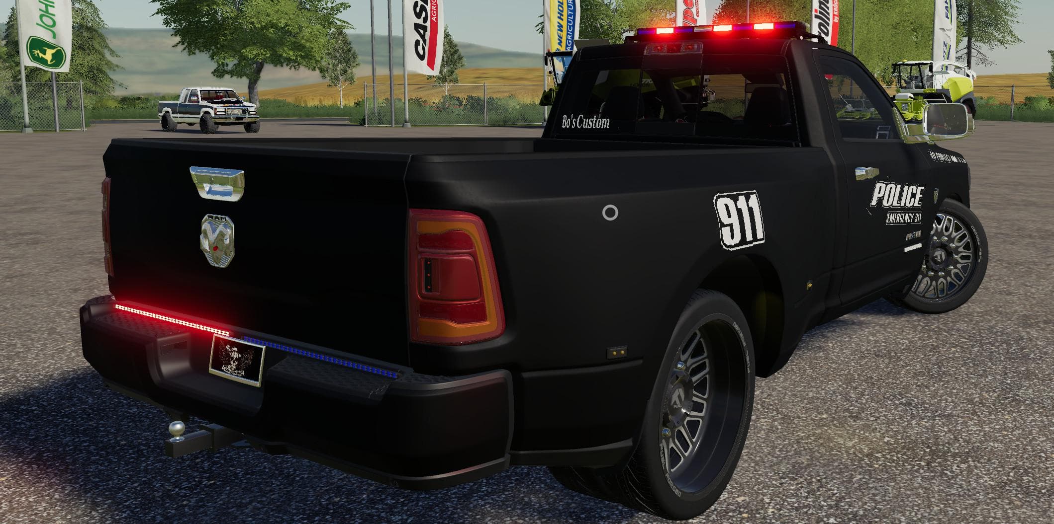 DODGE HELL TRUCK POLICE EDITION