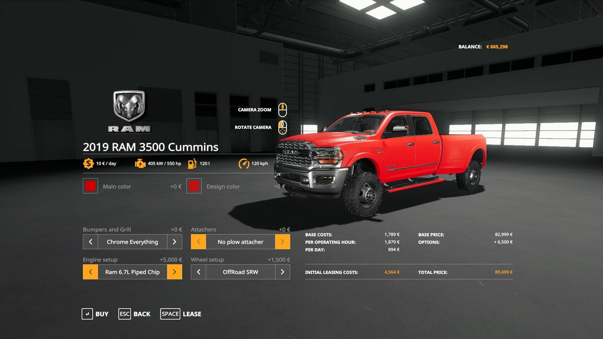 DODGE RAM 3500 DRW/SRW REVISED