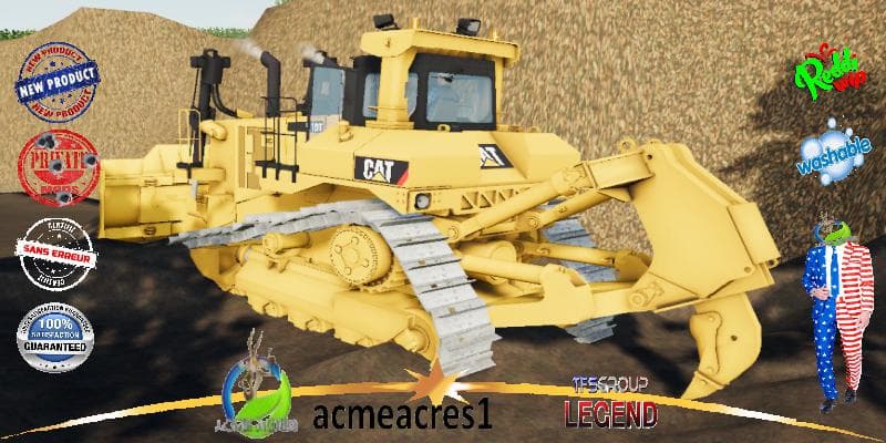 DOZER DT10.2 REALISTIC CRAWLERS