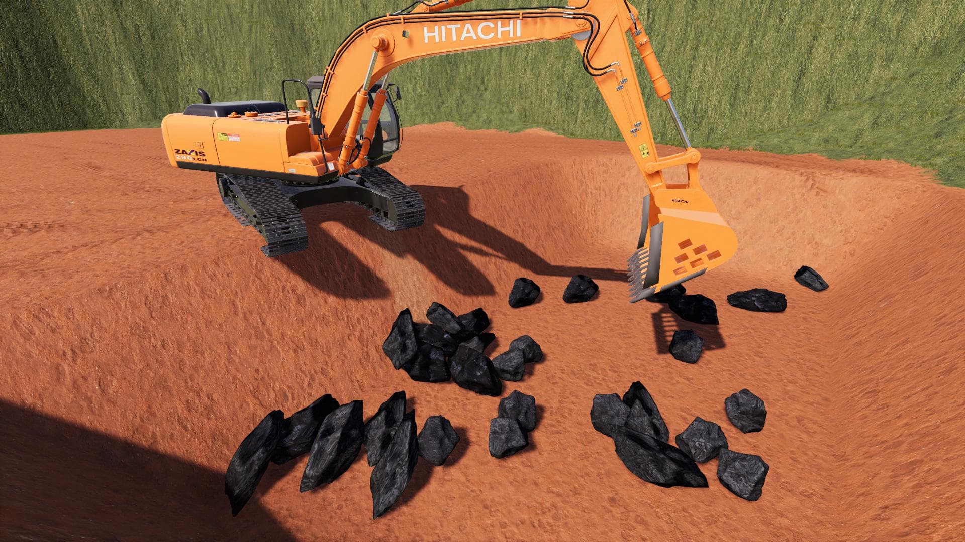DYNAMIC COAL ROCK WITH FILLTYPE