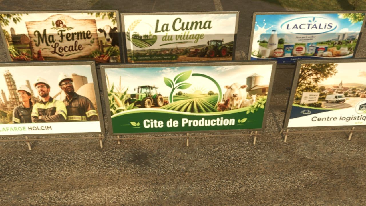 Decorative agricultural panels